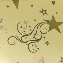 Rondella Manschette Weihnachtsmotiv Gold Ø60cm 50St