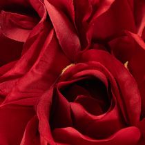 Artikel Künstliche Rose 62cm Rot 12er Set Kunstblumen für Dekoration