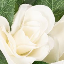 Artikel Künstliche Rosengirlande mit weißen Blüten 170 cm für Dekoration