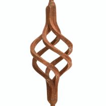Artikel S Haken Metall Rost Deko Metallhaken Edelrost Antik 34cm
