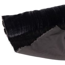 Artikel Dekoband Samt Anthrazit 25cm x 2m Tischdekoration
