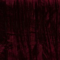 Artikel Samtband Tischläufer Crushed Velvet 25 cm x 2 m Bordeauxrot