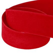 Artikel Samtband Rot Schleifenband Stoffband Band 25mm 7m