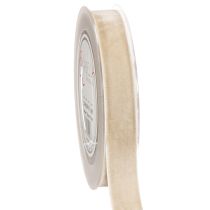 Artikel Geschenkband Samtband Beige 20mm 10m für Dekoration und Verpackung