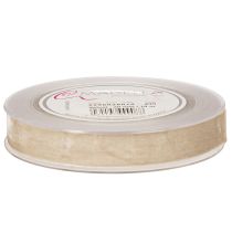 Artikel Geschenkband Samtband Beige 20mm 10m für Dekoration und Verpackung