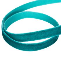 Artikel Samtband Petrol 10mm x 20m für Dekoration und Geschenkverpackung