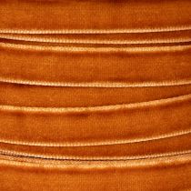 Artikel Dekoband Samtband 10mm x 20m Orangebraun Terra Innenbereich