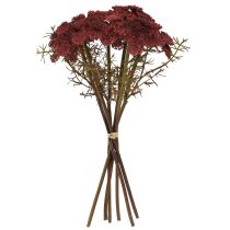 Artikel Schafgarbe künstlich Rot, Kunststoff, H30cm, 6 St