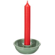 Artikel Stabkerzenhalter aus Metall Grün Ø 10 cm 2er-Set