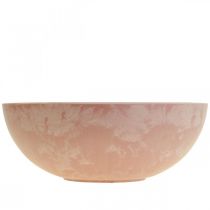 Artikel Dekoschale Blumenschale rund Rosa Schale Kunststoff Ø20cm