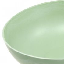 Artikel Deko-Schale Kunststoff Grün Pastell Ø20cm Tischdeko Frühling