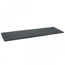 Artikel Schiefertafel lang, Dekotablett Naturstein 40×13cm 2St