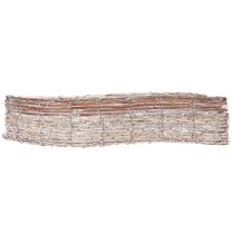 Artikel Pflanzschale länglich Weide mit Folie natur 45cm für Innenbereich