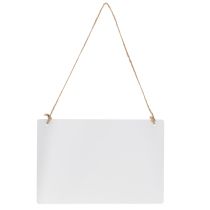 Artikel Metallschilder 2er-Set zum Hängen 21 x 14 cm mit Weihnachtsmotiven