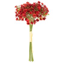 Artikel Künstliches Schleierkraut rot Bouquet 30cm 10 Stück