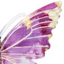 Artikel Metall-Schmetterling Anhänger 8cm Pastellfarben Set 5 Stück für Innenräume
