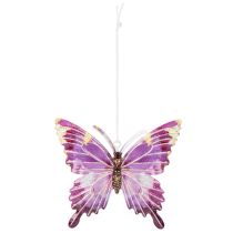 Artikel Metall-Schmetterling Anhänger 8cm Pastellfarben Set 5 Stück für Innenräume