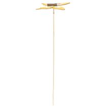 Artikel Blumenstecker Schmetterlingsmotiv aus Holz, 28,5 cm, bunt, 12 Stück