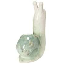Artikel Keramik-Dekofigur Schnecke 16 cm grün-weiß
