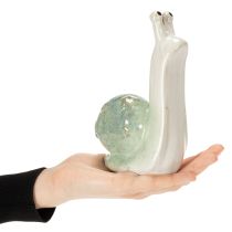 Artikel Keramik-Dekofigur Schnecke 16 cm grün-weiß