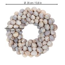 Artikel Schneckenkranz zum Hängen Deko Kranz Maritim Nathai Ø35cm