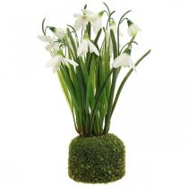 Schneeglöckchen künstlich, Schneeglöckchen Kunstblume 25cm
