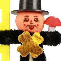 Artikel Schornsteinfeger Blumenstecker Silvester Deko Glücksbringer 17cm 36 Stk