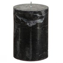 Artikel Schwarze Kerzen Stumpenkerzen Durchgefärbt 70x100mm 4 St