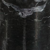Artikel Schwarze Kerzen Stumpenkerzen Durchgefärbt 70x100mm 4 St