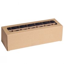 Artikel Schwarze Weihnachtskugeln Baumkugeln Glas Ø4cm 24 St