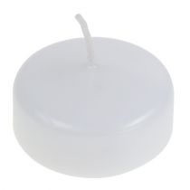 Artikel Schwimmkerzen Weiß 4,5cm 8 St
