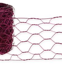 Sechseckgeflecht Pink 50mm 5m
