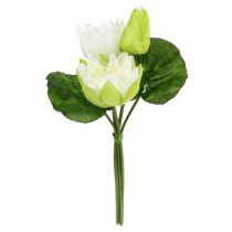 Seerosen künstlich Weiß 35cm