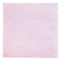 Artikel Servietten Rosa Frühling Ornamente Geprägt 33x33cm 15 St