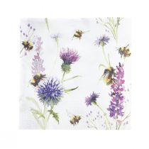 Artikel Servietten Sommer Hummeln Bienen Deko 25x25cm 20St