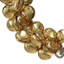 Artikel Serviettenringe Gold Glöckchen aus Metall Ø5cm 8 St