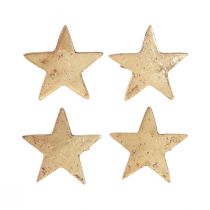 Artikel Serviettenringe Stern Gold Antik Optik Metall 6,5cm Ø4cm 4 St