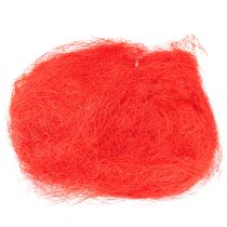 Artikel Sisal Rot Naturfaser Bastelfaser Sisalfaser 300g