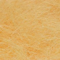 Sisal Apricot Naturmaterial Füllwolle Deko Faser 300g