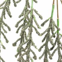 Artikel Sukkulenten-Ranke künstlich 114cm Grün mit Bronze-Metallic-Perlen