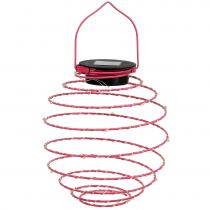 Artikel Solar Gartenleuchte Pink 22cm mit 25 LEDs Warmweiß