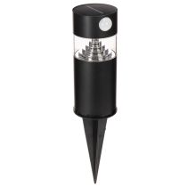 Artikel Solarleuchte Gartenlampe LED mit Bewegungsmelder 34 cm Schwarz