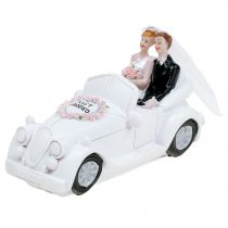 Spardose Hochzeitsauto 14,5cm