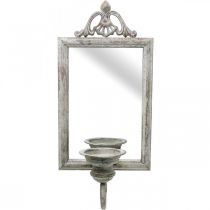 Artikel Spiegel Antik Optik mit Kerzenhalter Shabby Chic H50cm