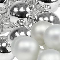 Artikel Spiegelbeeren 25mm Silber Mix 140 St