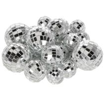 Artikel Deko-Spiegelkugeln Silber Glas 2-4 cm Ø 50 Stück für Innenbereich