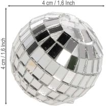 Artikel Deko-Spiegelkugeln Silber Glas 2-4 cm Ø 50 Stück für Innenbereich
