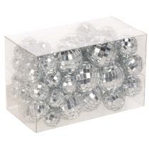 Artikel Deko-Spiegelkugeln Silber Glas 2-4 cm Ø 50 Stück für Innenbereich
