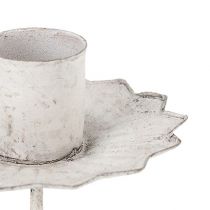 Artikel Spitzkerzenhalter zum Stecken Ø7cm Creme