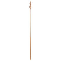 Artikel Metall-Rankstab mit Rosteffekt 115cm für Kletterpflanzen und Gartendekoration